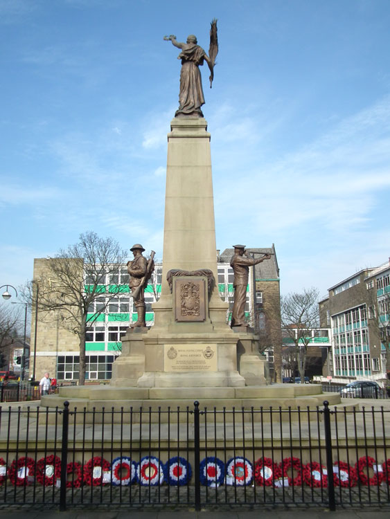 The Keighley War Memorial in Market Square, Keighley. - 1