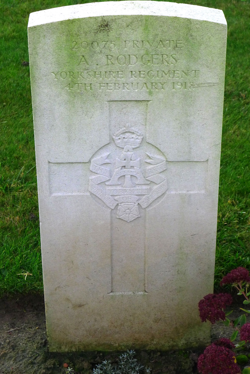 The Yorkshire Regiment War Graves