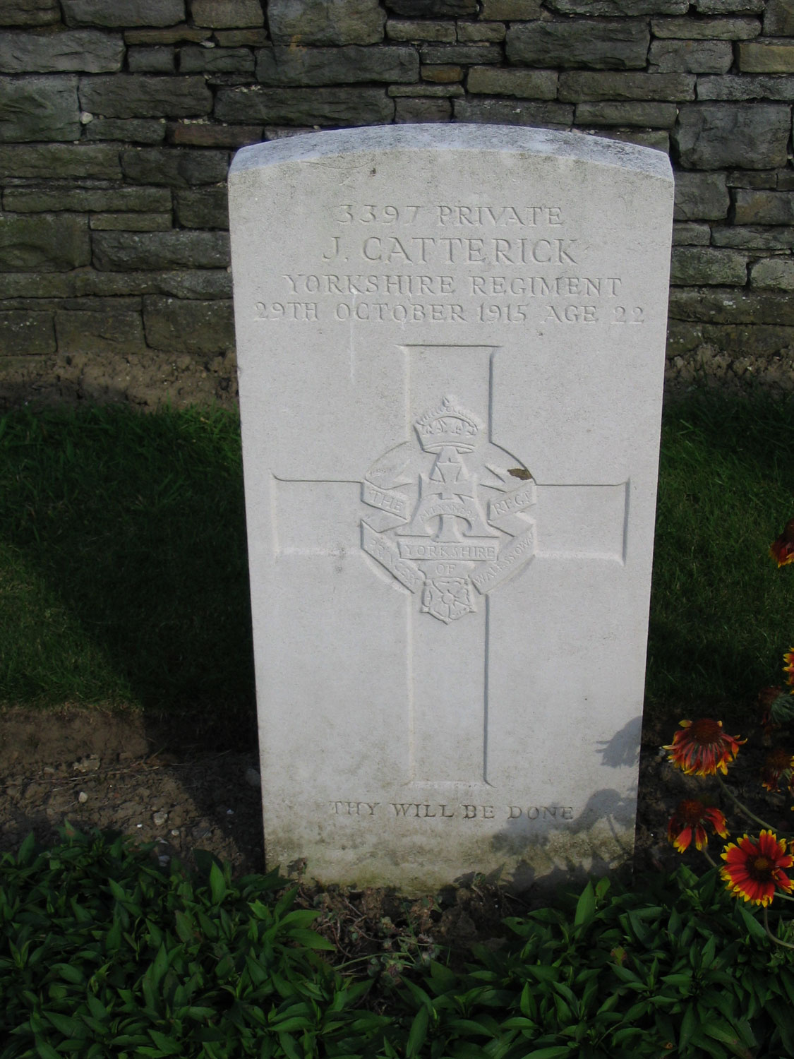 The Yorkshire Regiment War Graves