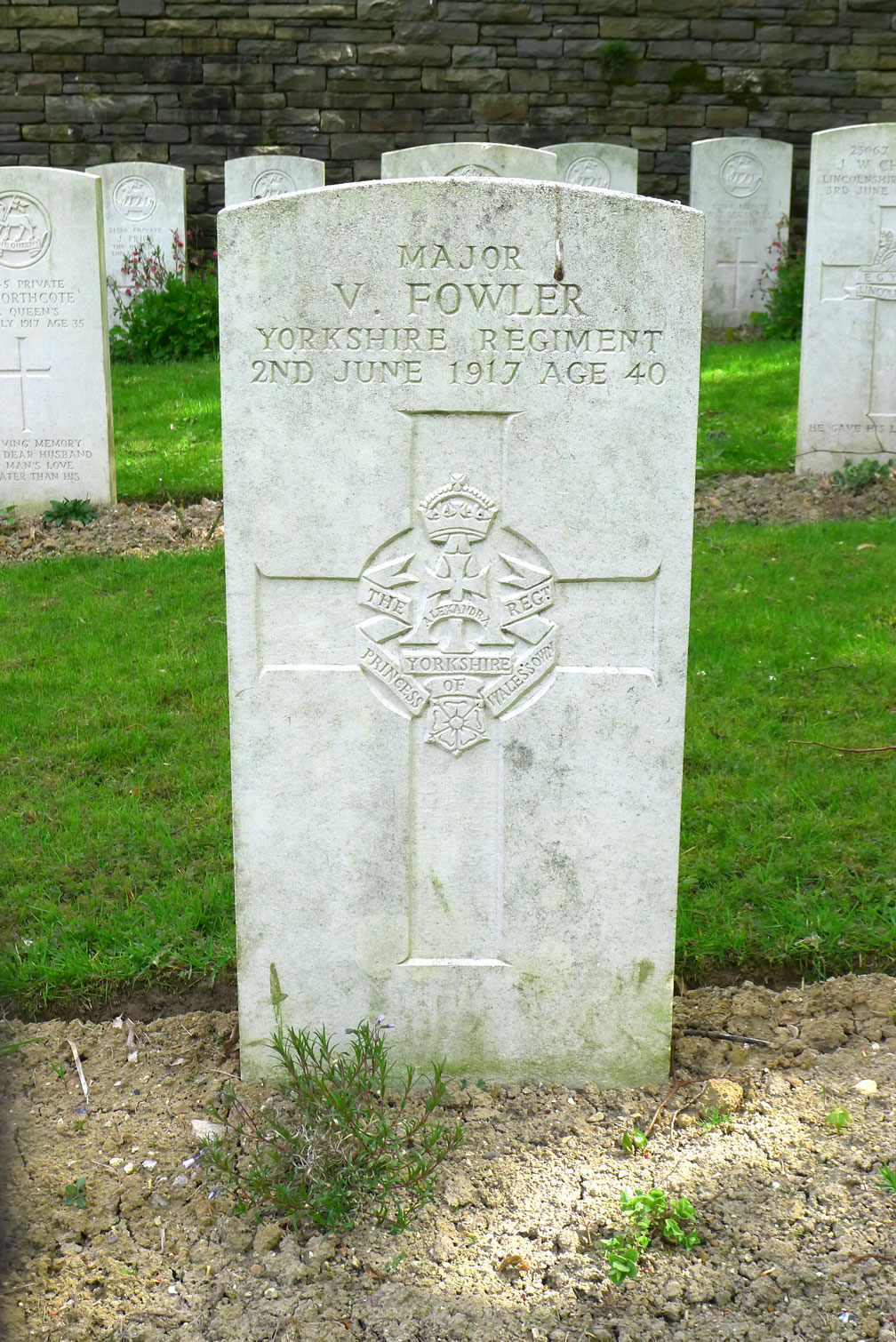 The Yorkshire Regiment War Graves