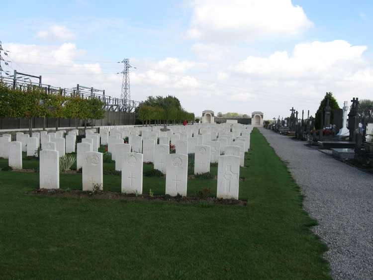 The Yorkshire Regiment War Graves
