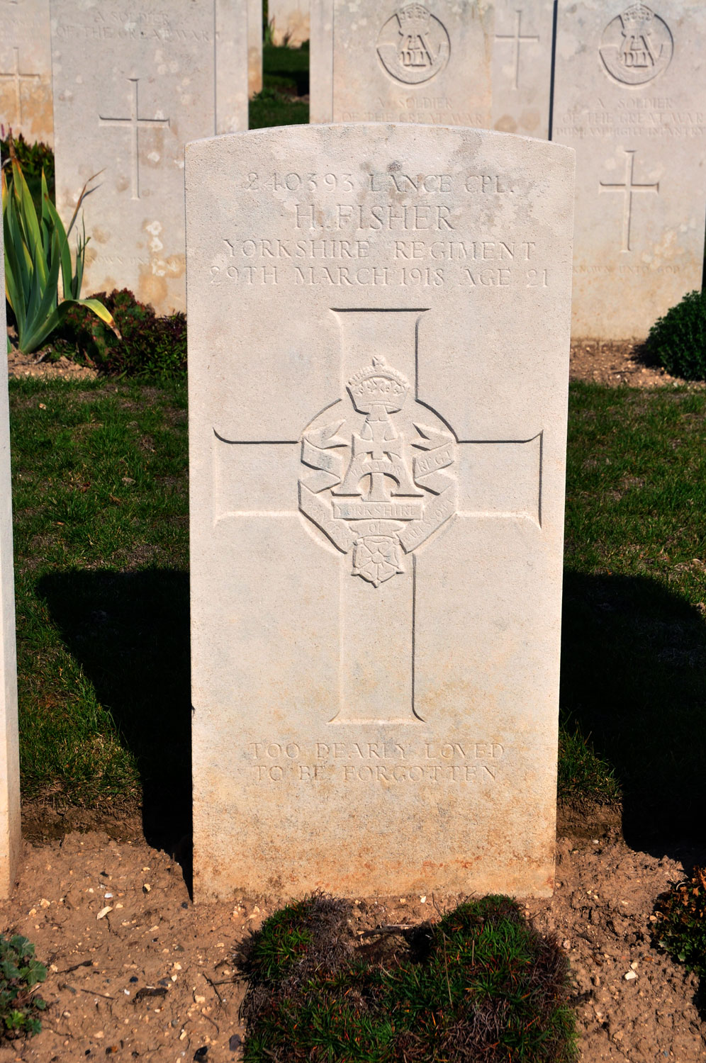 The Yorkshire Regiment War Graves