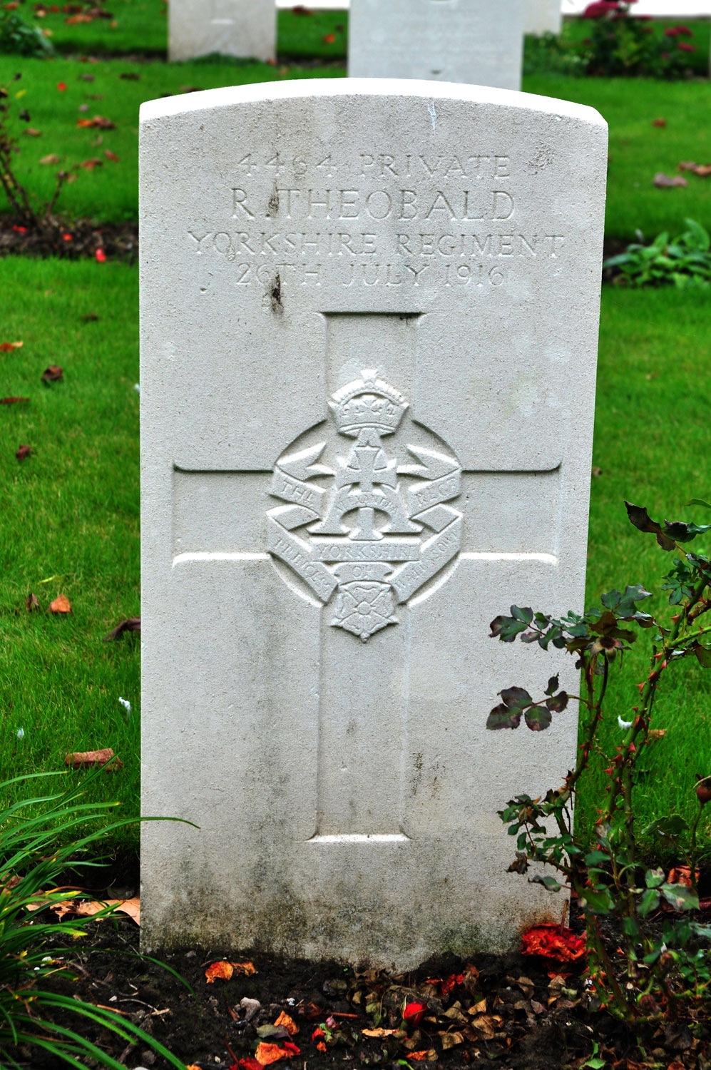 The Yorkshire Regiment War Graves