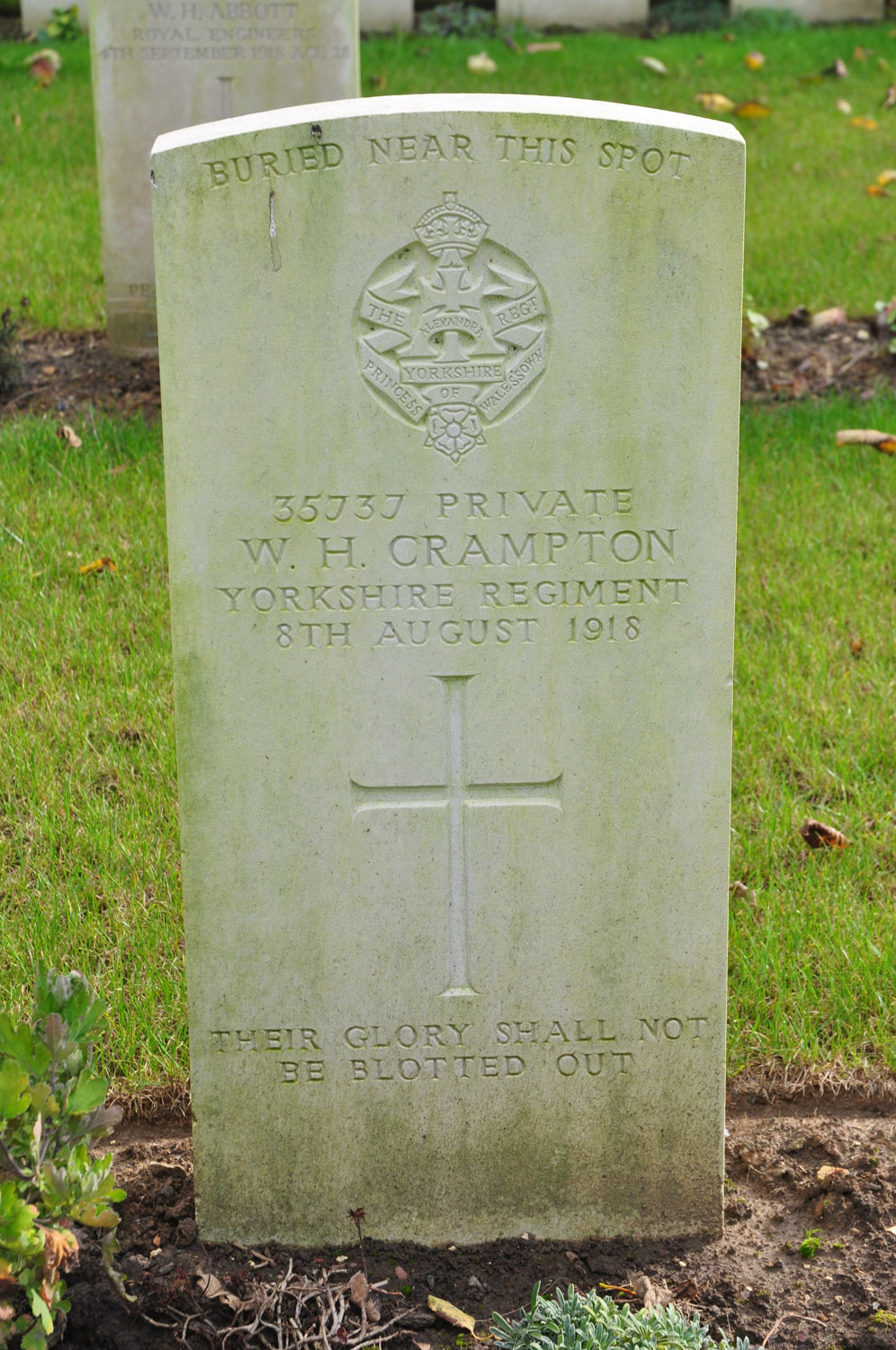 The Yorkshire Regiment War Graves