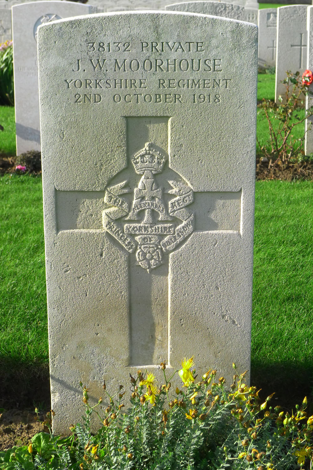 The Yorkshire Regiment War Graves