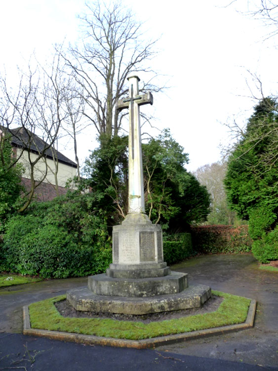 The Bramhall (Stockport) War Memorial.