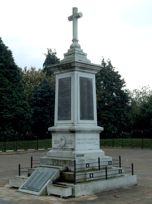 The War Memorial for Connah's Quay and Shotton, Flintshire