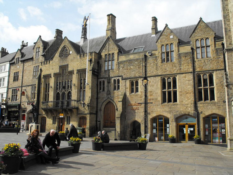 Durham City's Town Hall (The Building on the Left of this View)