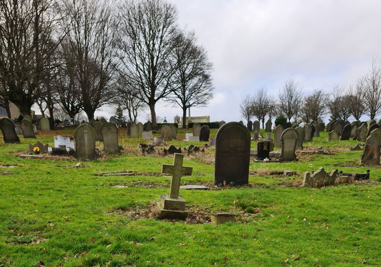 The Ibberson Family Headstone in Sheffield (City Road) Cemetery