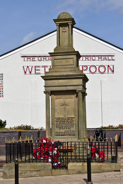 The War Memorial for Spennymoor