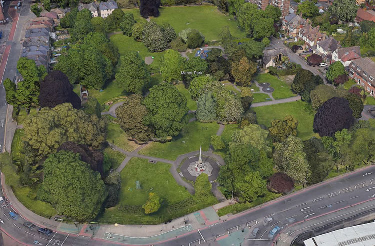 The War Memorial for Sutton (Greater London)