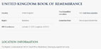 United Kingdom Book of Remembrance